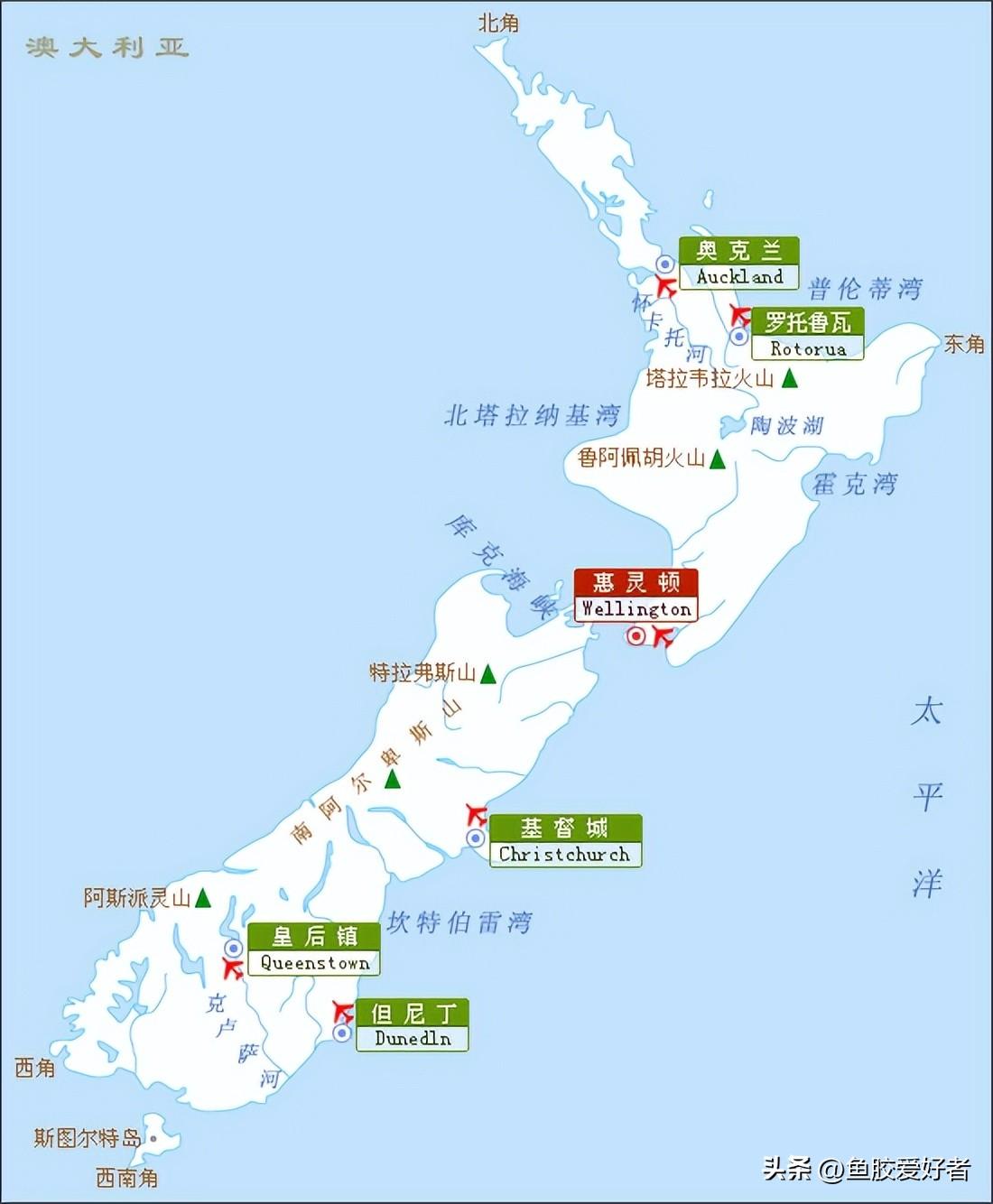 新西兰地理位置-新西兰地理位置,新西兰,地理,位置 - 早旭阅读